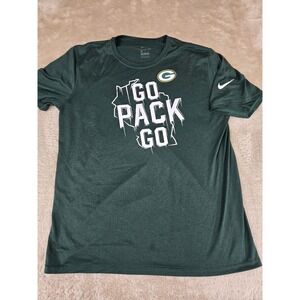 Nike Green Bay Packers Mens XL Dri-FIT Go Pack Go T-Shirt Green N922-3EE